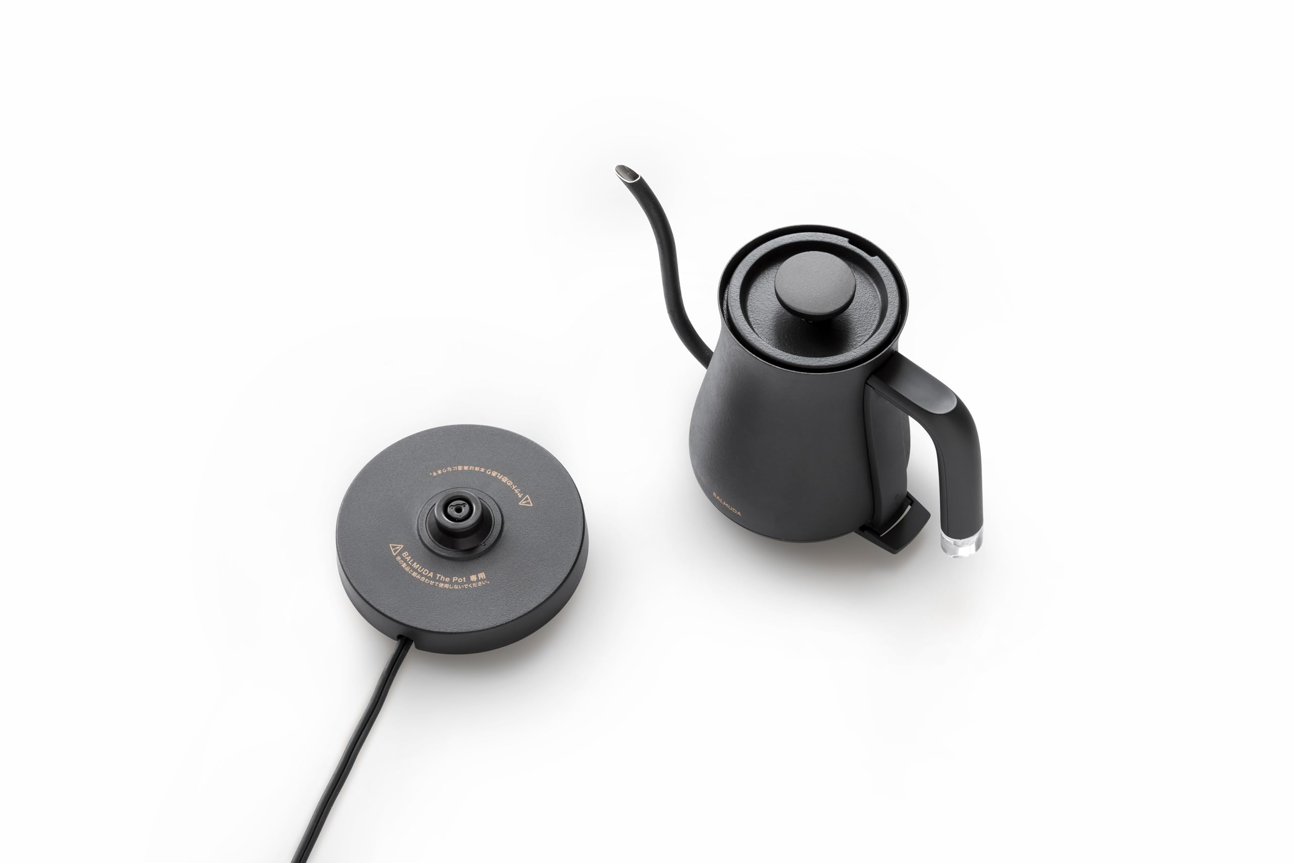 BALMUDA The Pot ブラック 電気ケトル オリジナルドリップセット Amazon | バルミューダ ザ・ポット 電気ケトル ブラック BALMUDA The